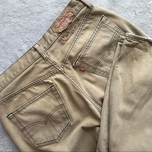 levi 501 beige